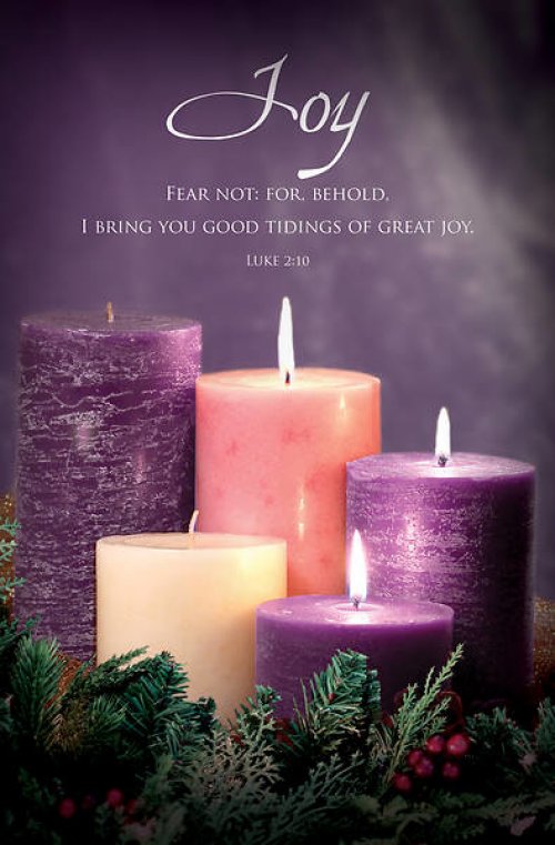 Joy Advent Bulletin (pack of 100)