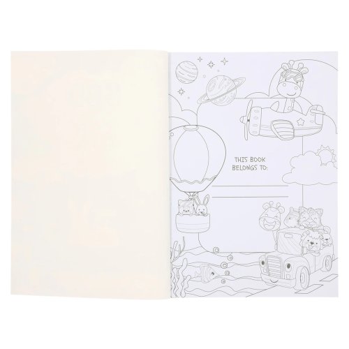 Coloring Book for Kids God is with Me wherever I Go
