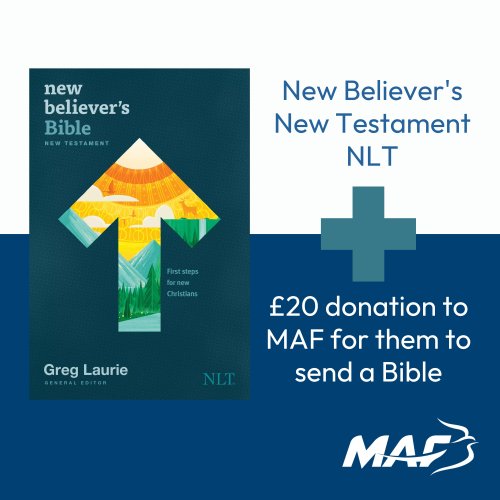 New Believer's New Testament NLT and MAF Bible Donation