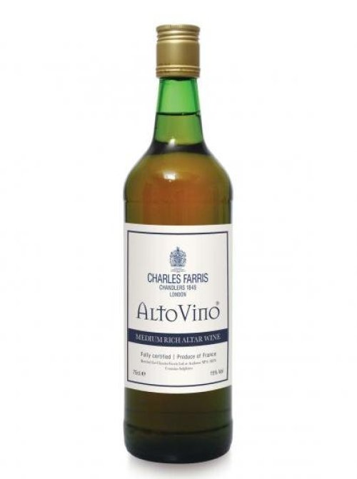 Communion Wine - Alto Vino Med Rich Amber - Charles Farris - Single Bottle