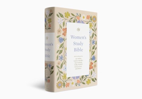 ESV Women's Study Bible (Hardcover, Blush Wildflower Design)