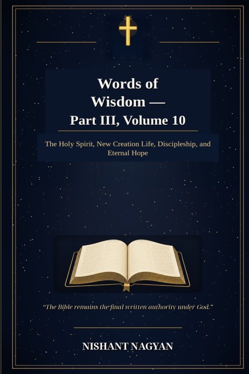 Words of Wisdom - Part III, Volume 10: The Holy Spirit, New Creation Life, Discipleship, and Eternal Hope