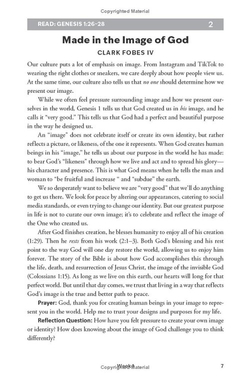 God with You: A 52-Week Devotional Through the Whole Bible for Teenagers