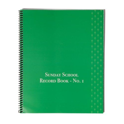 Sunday School Record Book - No. 1