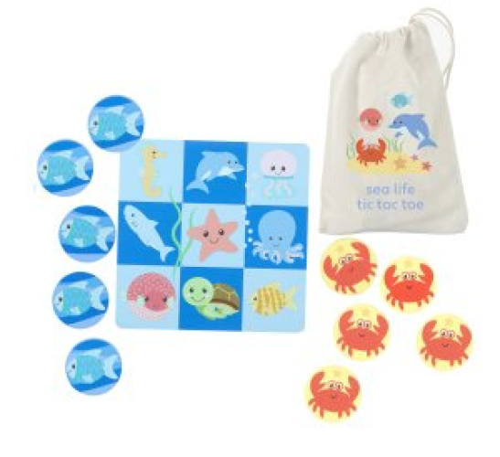 Sea Life Tic Tac Toe (FSC®)