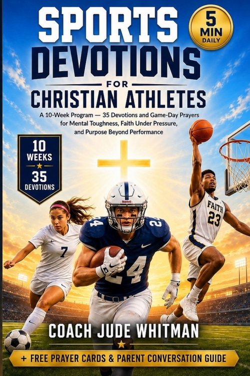 Sports Devotions for Christian Athletes: A 10-Week Program - 35 Devotions and Game-Day Prayers for Mental Toughness, Faith Under Pressure, and Purpose