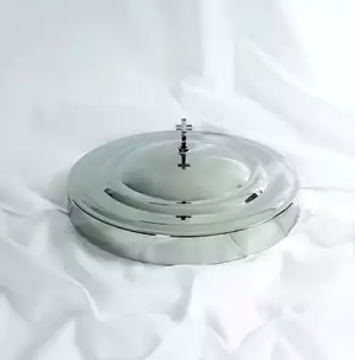 Silver Tray and Disc Cover