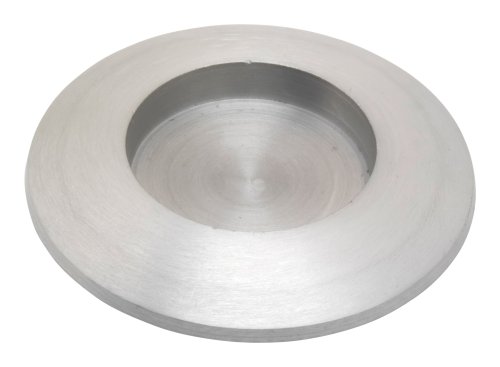 Matt Aluminium Candle Holder D 5 cm Inside