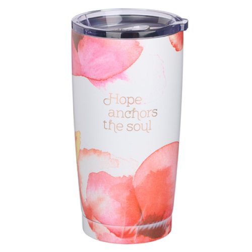 SS Travel Mug Coral Poppies Hope