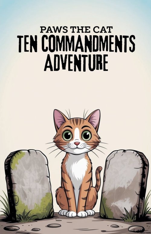 Paws the Cat Ten Commandments Adventure