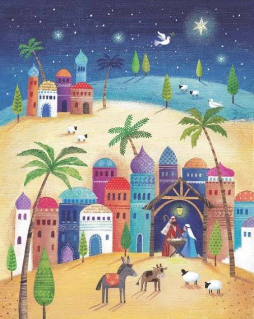 A4 Advent Calendar - Holy Night