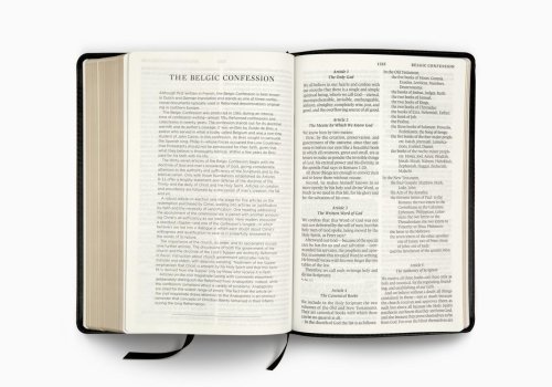 ESV Creeds and Confessions, Bible, Black, Imitation Leather, Introduction to the Creeds, Ribbon Marker,