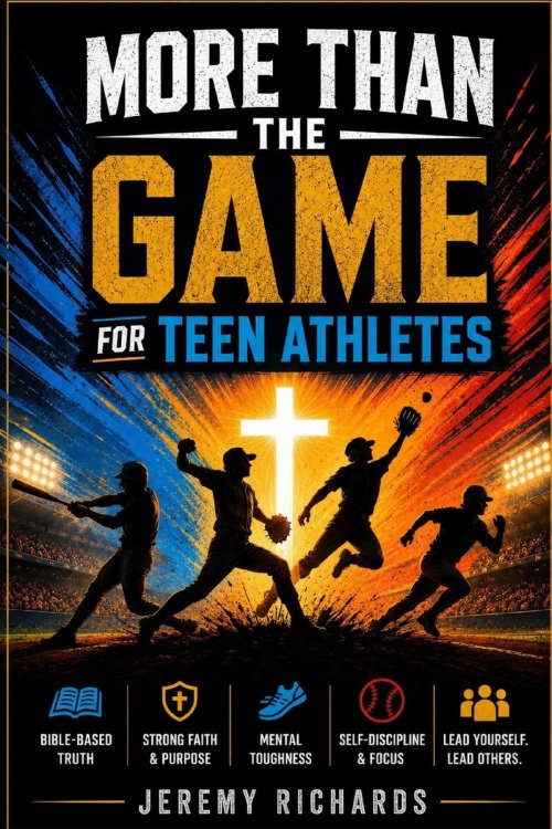 The MORE THAN THE GAME FOR ATHLETES: 30 Short Christian Devotions and Guided Prayers to Build Focus, Resilience, Leadership, and Confidence On and Off
