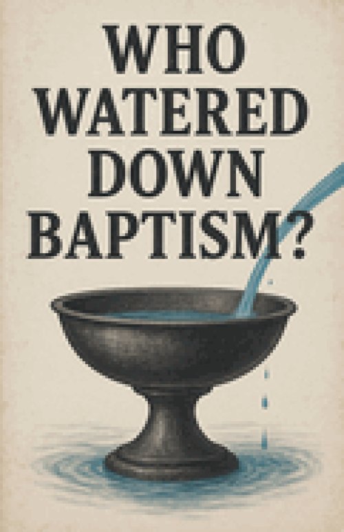 Who Watered Down Baptism?
