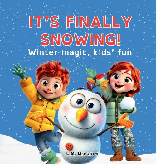 IT'S FINALLY SNOWING!