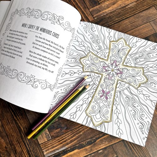 Illuminated Christmas: A Christian Coloring Book