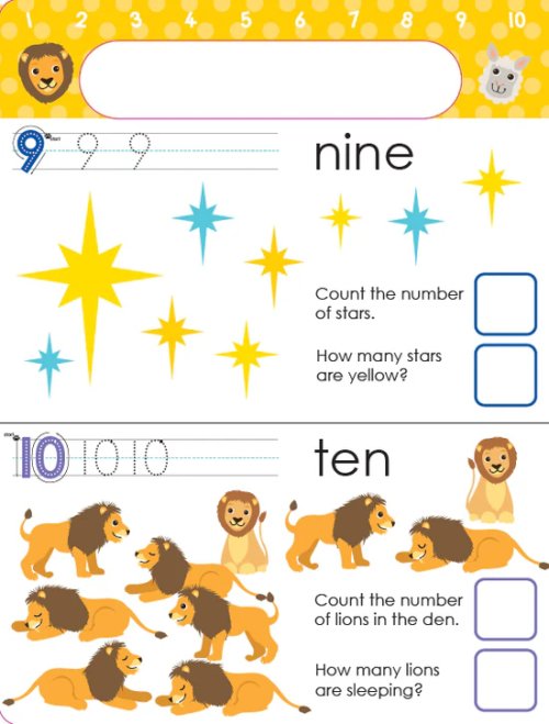 Write And Wipe Bible Numbers