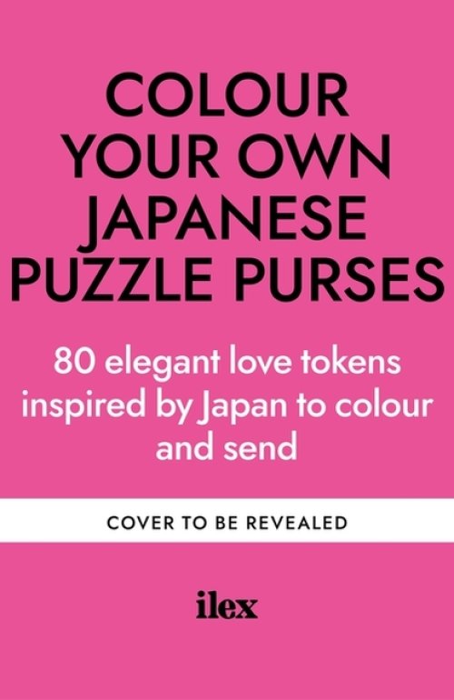 Colour Your Own Japanese Puzzle Purses