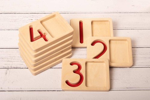 Number Trays 1 - 9