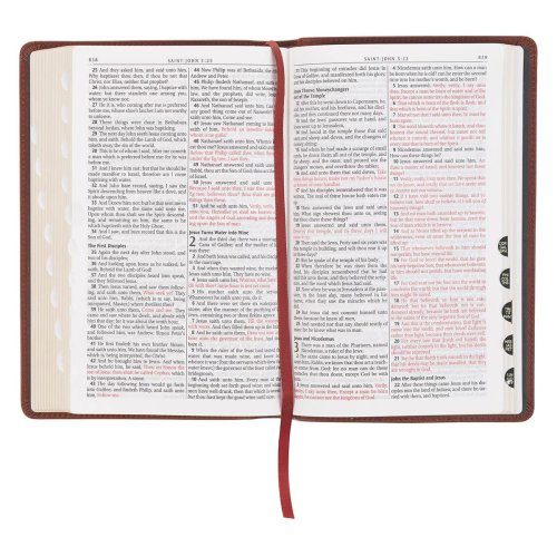 KJV Full-grain Leather Deluxe Gift Bible