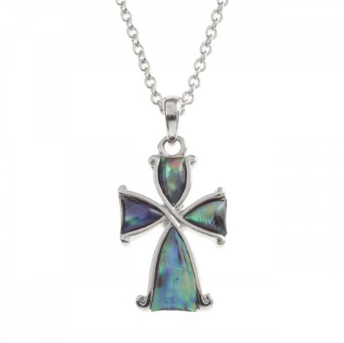 TJ Cross Necklace Natural