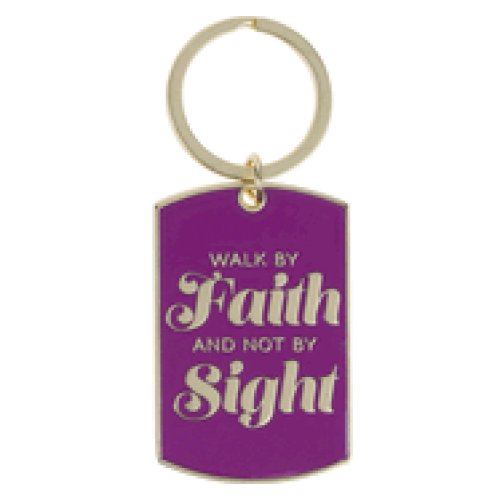Keychain Walk By Faith 2 Cor. 5:7