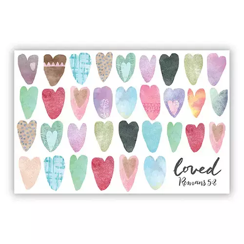 Loved Pass-it-on Pocket Card - pack of 25