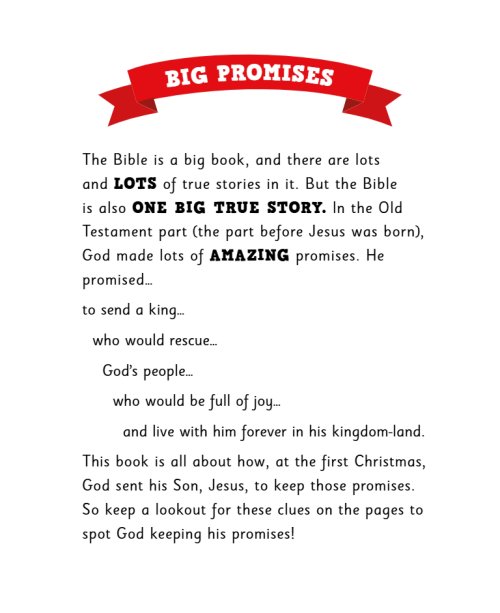 God's Big Promises:  The Story of Christmas
