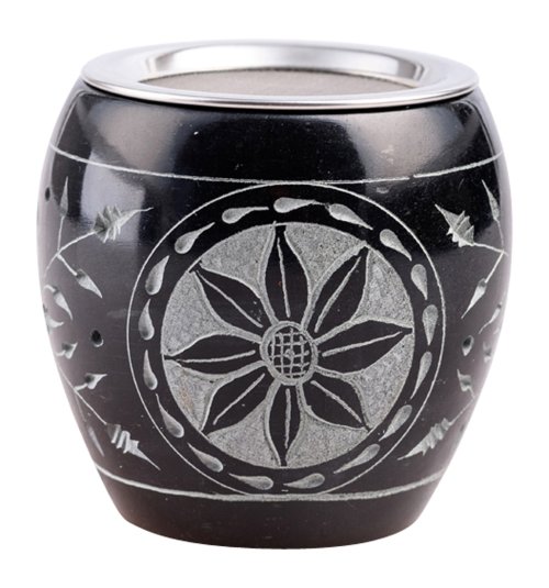 Soapstone Incense Burner H 8 cm