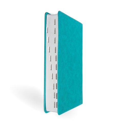 NASB Giant Print Reference Bible, Teal Leathertouch, Indexed