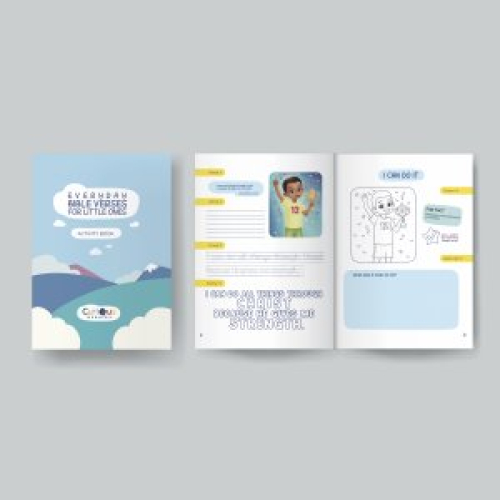 Bible Verse Activity Book (Includes Stickers & a Certificate)