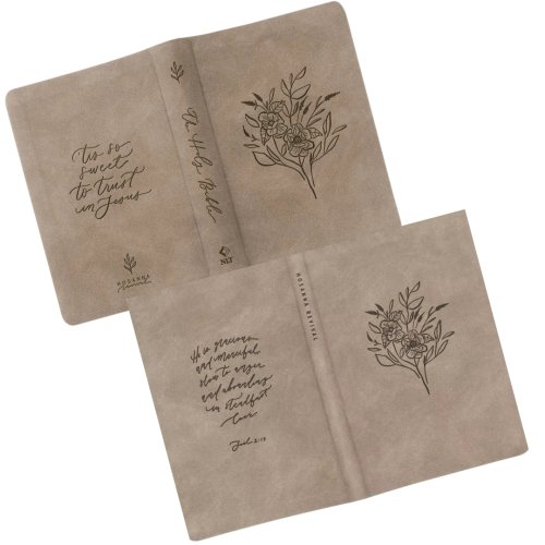 Hosanna revival NLT Compact Bible + Notebook: Marlo Theme