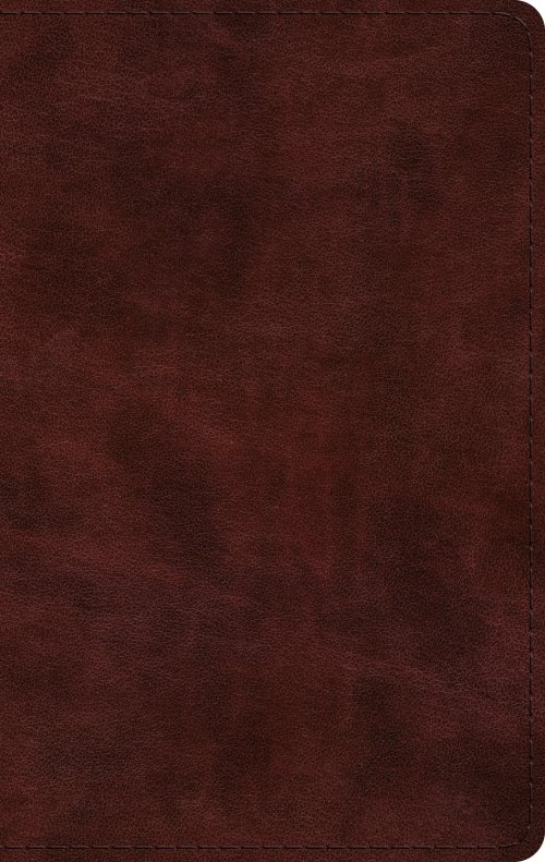 ESV Large Print Thinline Bible (TruTone, Mahogany)