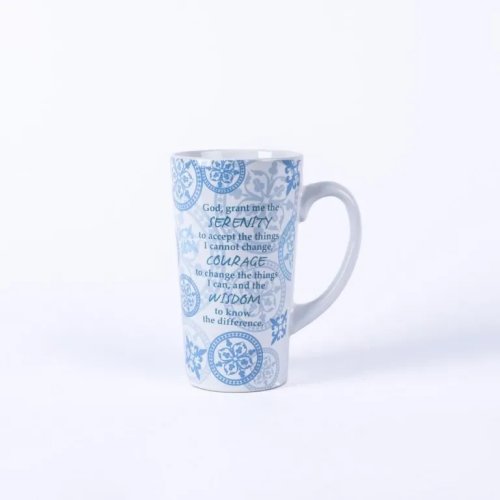 'Serenity, Courage, Wisdom' Latte Mug 16oz (473ml)
