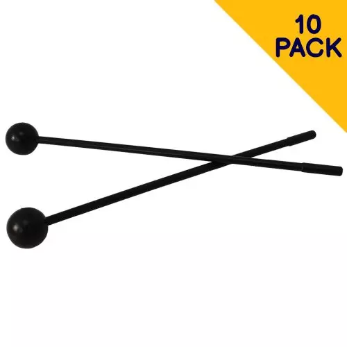 Pack of 10 Pairs of Soft Rubber Beaters