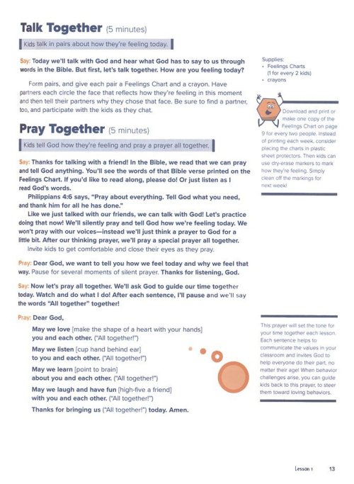 All Together Sunday School Book 1