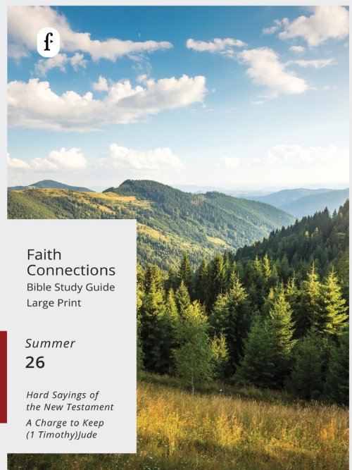 Faith Connections Adult Student Large Print Summer June/July/August 2026)
