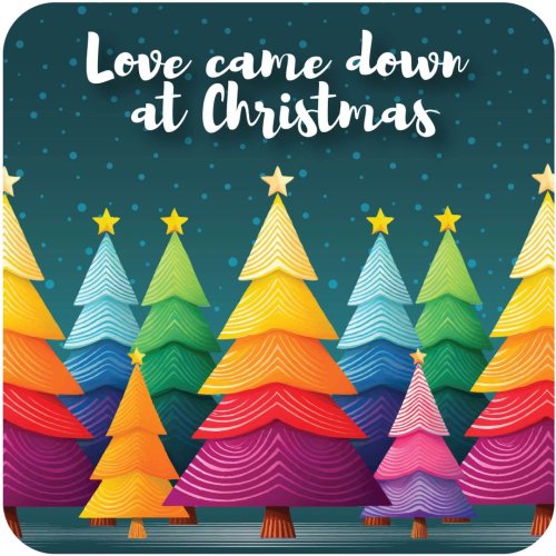 Christmas Love Cork Coaster