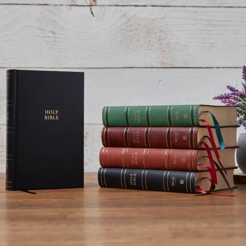 NKJV, Single-Column Reference Bible, Verse-by-verse, Red Letter, Comfort Print
