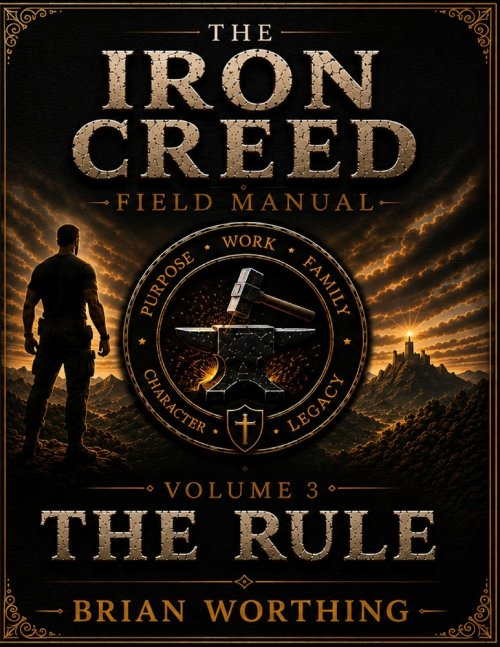 Iron Creed: The Rule Volume 3 Field Manual Leaders are not born. They Are Formed. Brothers,Truth,Discipline, and Freedom: Leading Yourself, Leading Yo