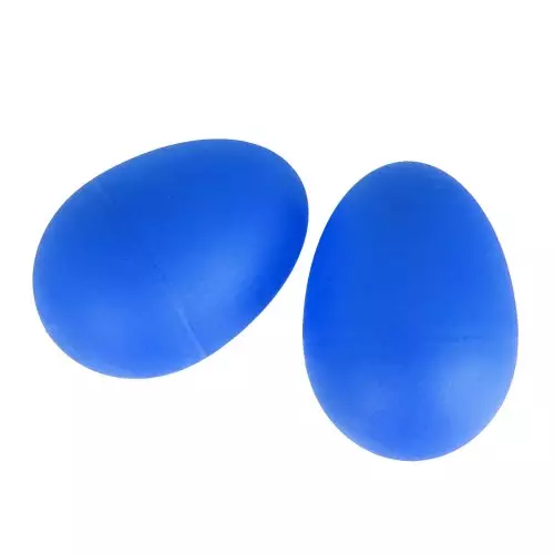 Pair of Blue Egg Shakers
