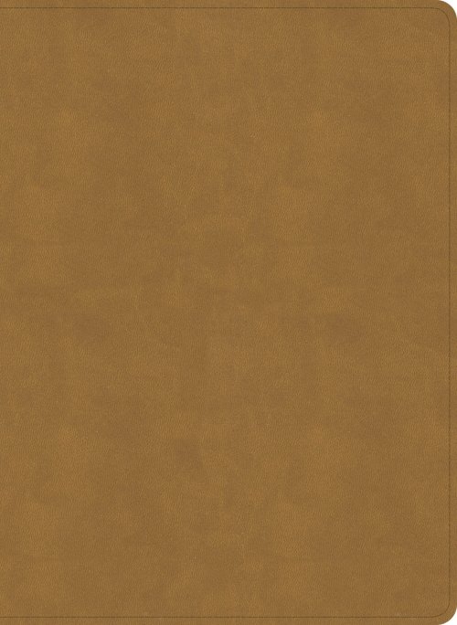 NASB Study Bible, Camel Suedesoft Leathertouch