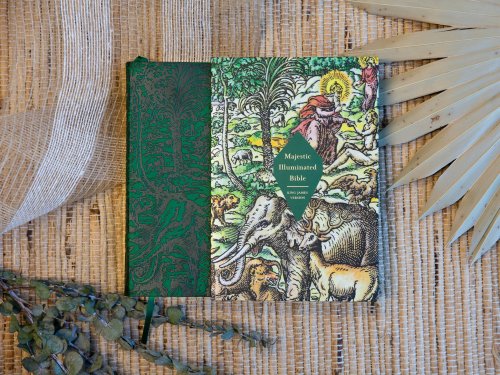 KJV Majestic Illuminated Bible (Emerald Leatherluxe)