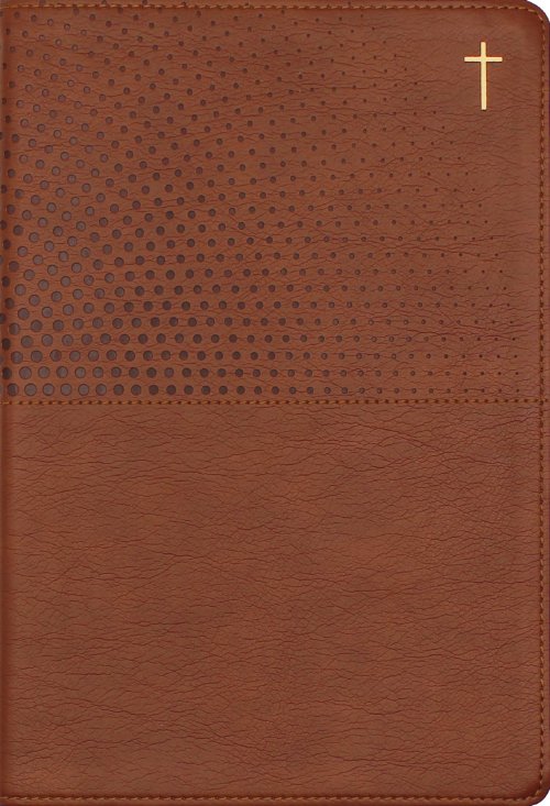 NKJV, Clear Focus Bible, Leathersoft, Brown