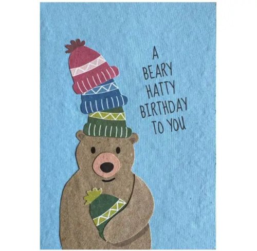 Beary Hatty Birthday