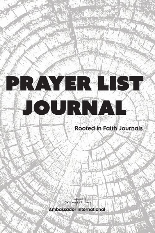 Prayer List Journal