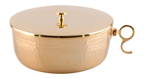 Golden Plated Ciborium D 17 cm H 7 cm