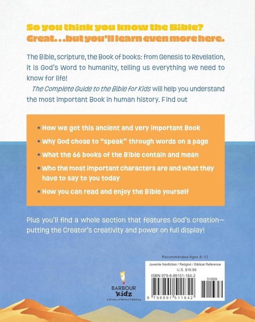 The Complete Guide to the Bible for Kids