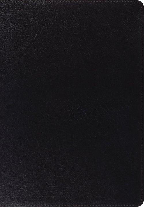 ESV Giant Print Bible (Genuine Leather, Black)
