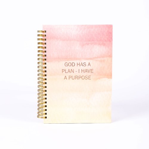 Plans & Purpose Spiral Bound Journal